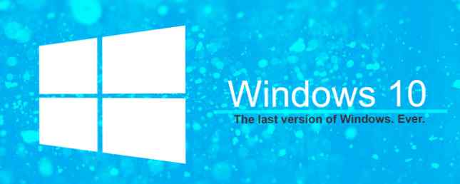 Windows 10 er den siste versjonen av Windows. Noensinne.
