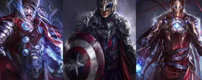 Dina Favorit Avengers Karaktärer Reimagined i en Dark Fantasy Style / ROFL