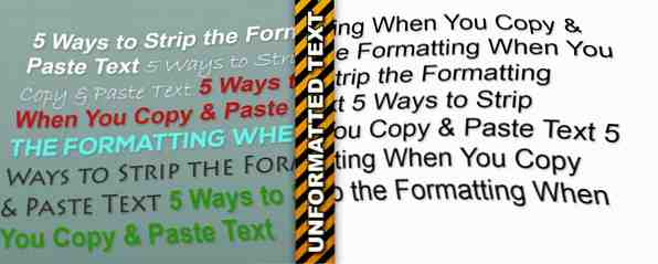 5 måter å stripe formateringen når du kopierer og limer inn tekst / Windows