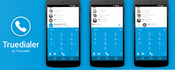 Alla ricerca di un'app Smart Dialer per Android? Truedialer consegna / androide