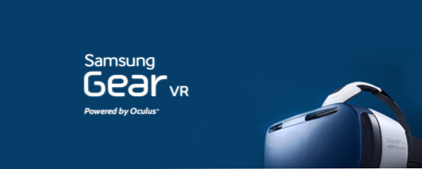 Samsung e Oculus annunciano la piattaforma mobile VR Gear VR