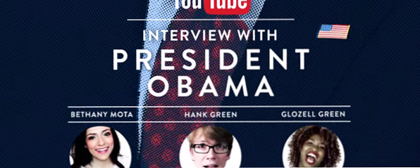 Tres estrellas de YouTube entrevistaron al presidente Obama, esto es lo que sucedió / Cultura web