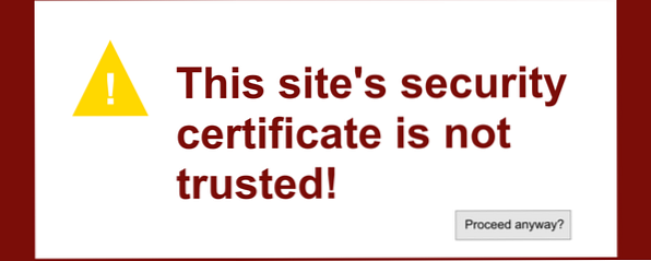 Qu'est-ce qu'un certificat de sécurité de site Web et pourquoi devriez-vous vous en soucier? / Sécurité