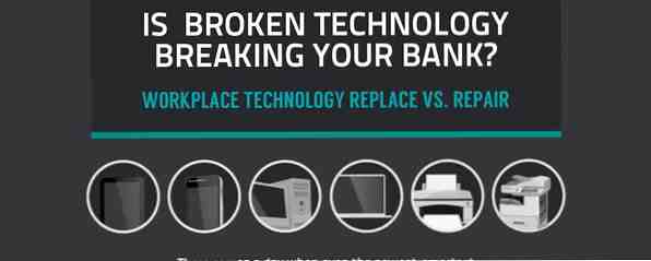 Cuando la tecnología se rompe, ¿debería reemplazar o reparar?